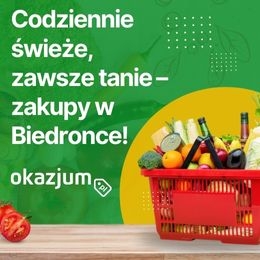  Biedronka gazetka - zawsze tanie zakupy!